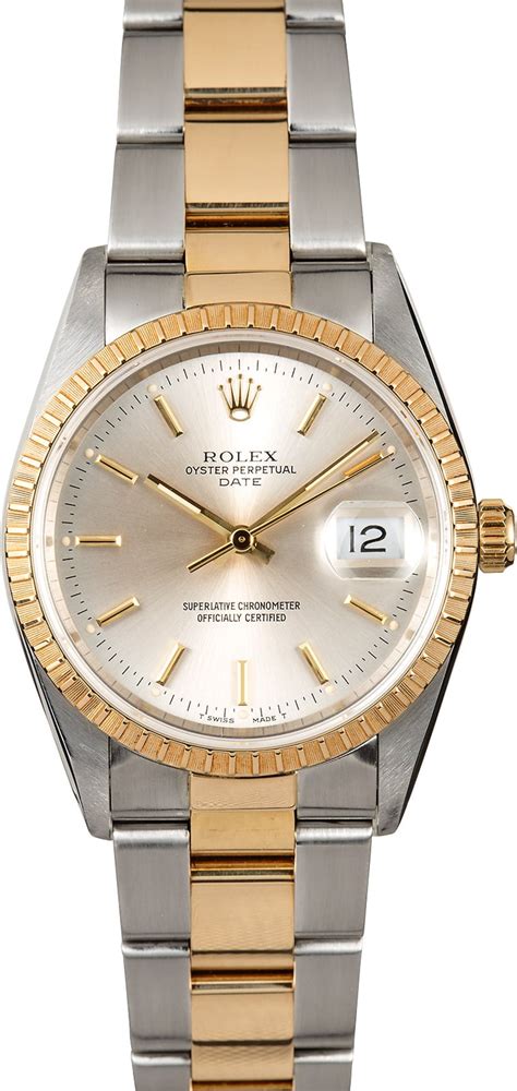 rolex oyster perpetual date two tone price|Rolex Oyster Perpetual date precio.